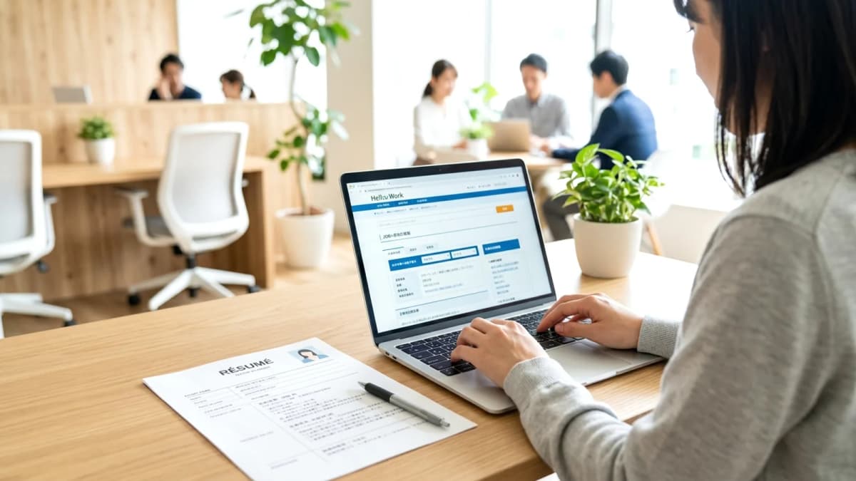 Hello Work: Tìm việc, trợ cấp thất nghiệp, khóa học miễn phí