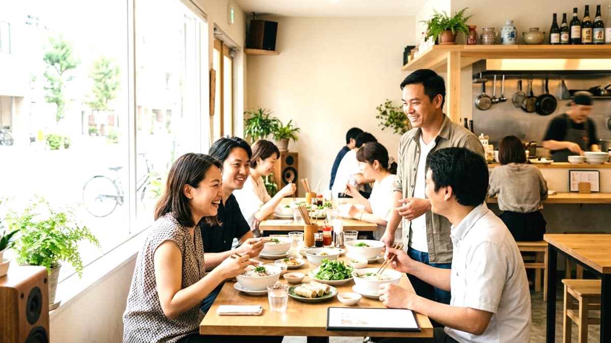 Quán Việt ngon tại Tokyo và Osaka