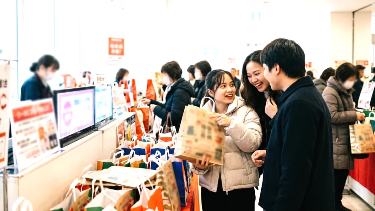 Săn sale cuối năm, Fukubukuro ở Nhật