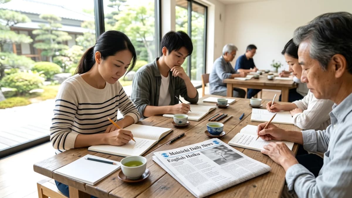 Báo Mainichi đăng tải haiku tiếng Anh: Nét đẹp thơ ca Nhật Bản vươn tầm thế giới