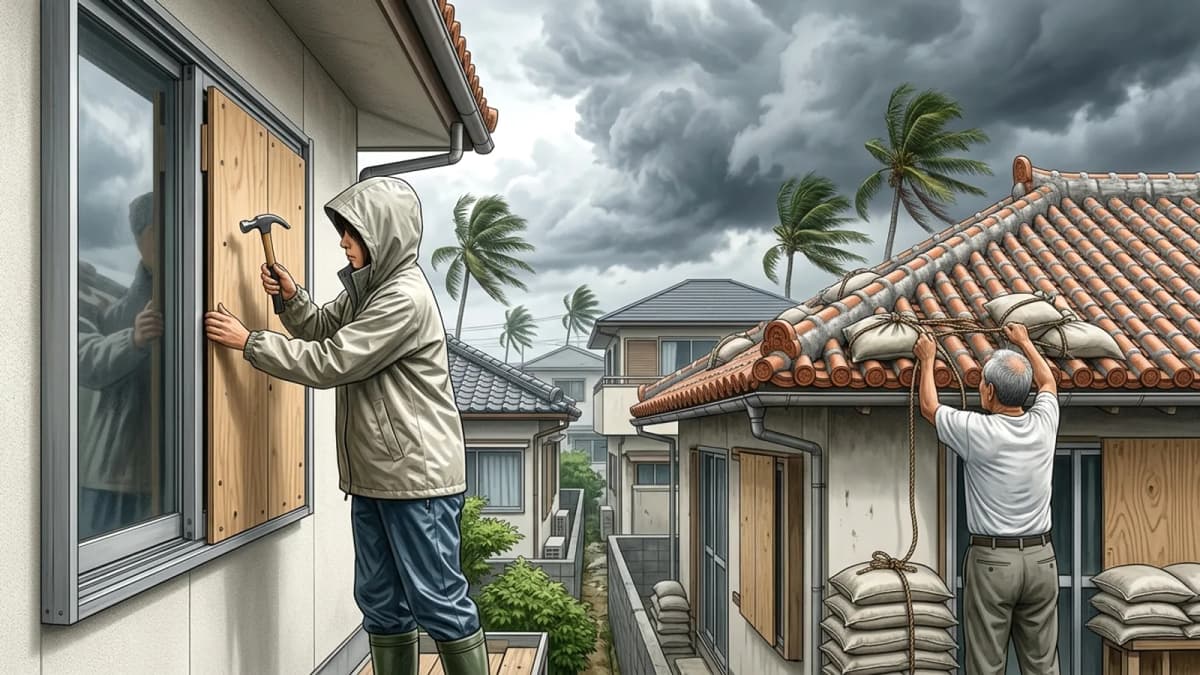 Bão số 9 cực mạnh tiến vào Okinawa: Cảnh báo nghiêm trọng cho quần đảo Sakishima