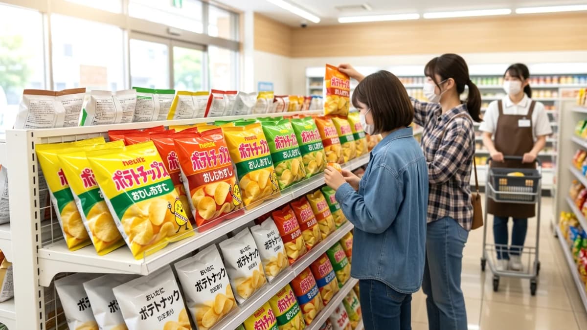 Calbee dần khôi phục bao bì đủ màu cho một số sản phẩm ăn nhẹ từ cuối tháng 7