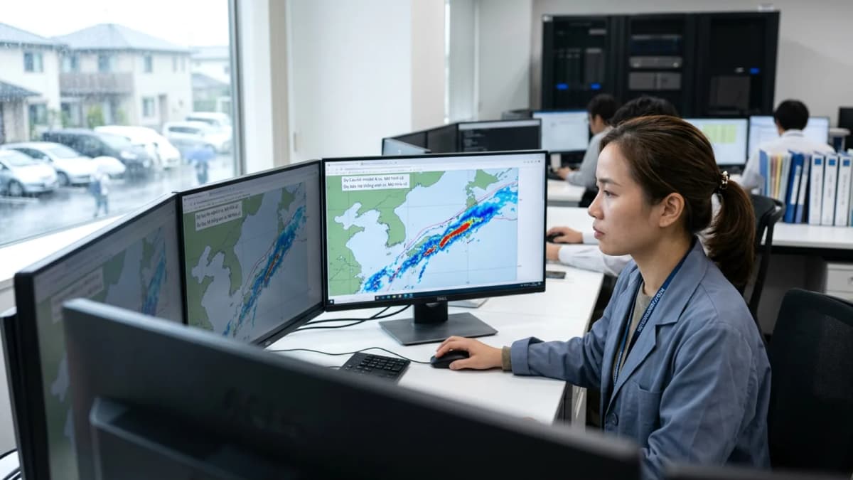 Dự báo dải mưa tuyến tính ở Nhật Bản: Đánh giá hiệu quả ban đầu của hệ thống mới
