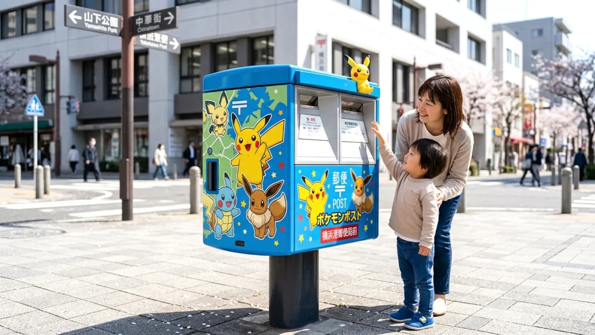 Hộp thư Pokemon tại Yokohama được gia hạn: Biểu tượng văn hóa đại chúng Nhật Bản