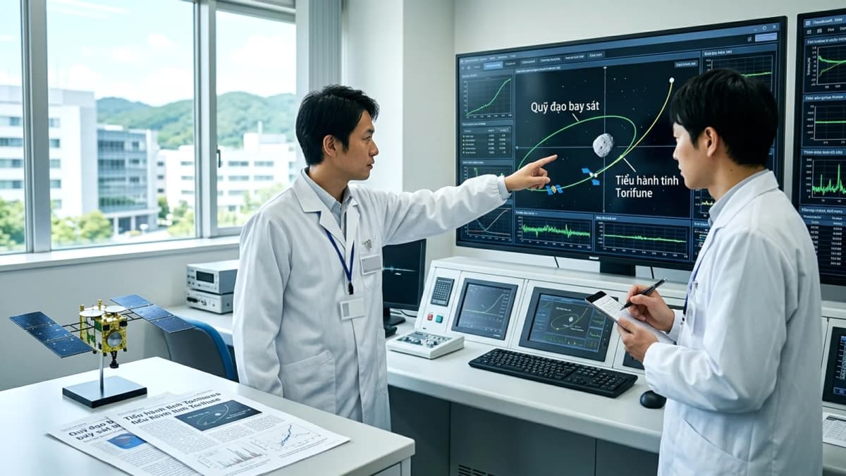 Japan's Hayabusa2: Thành công trong sứ mệnh bay sát tiểu hành tinh Torifune