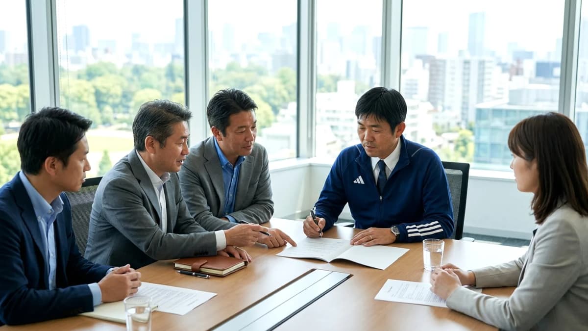 JFA cân nhắc gia hạn hợp đồng ngắn hạn với HLV Moriyasu