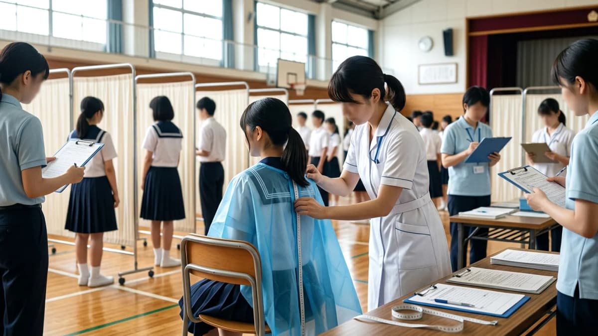 Kiểm tra sức khỏe học đường Nhật: Lo ngại quyền riêng tư