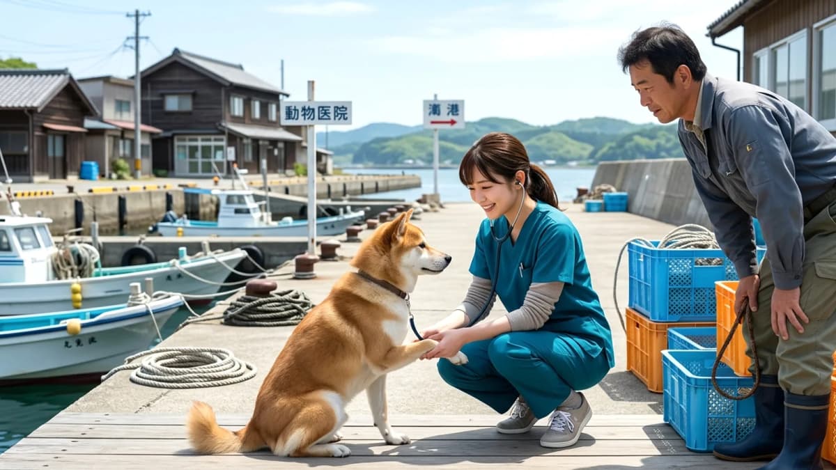"Nagisa no Shinkaron": Asadora mùa thu tới của NHK kể chuyện bác sĩ thú y trẻ