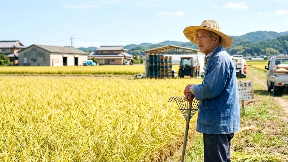 Nhật Bản: Giá gạo biến động mạnh, nông dân lo lắng giữa tình trạng dư thừa sau thiếu hụt