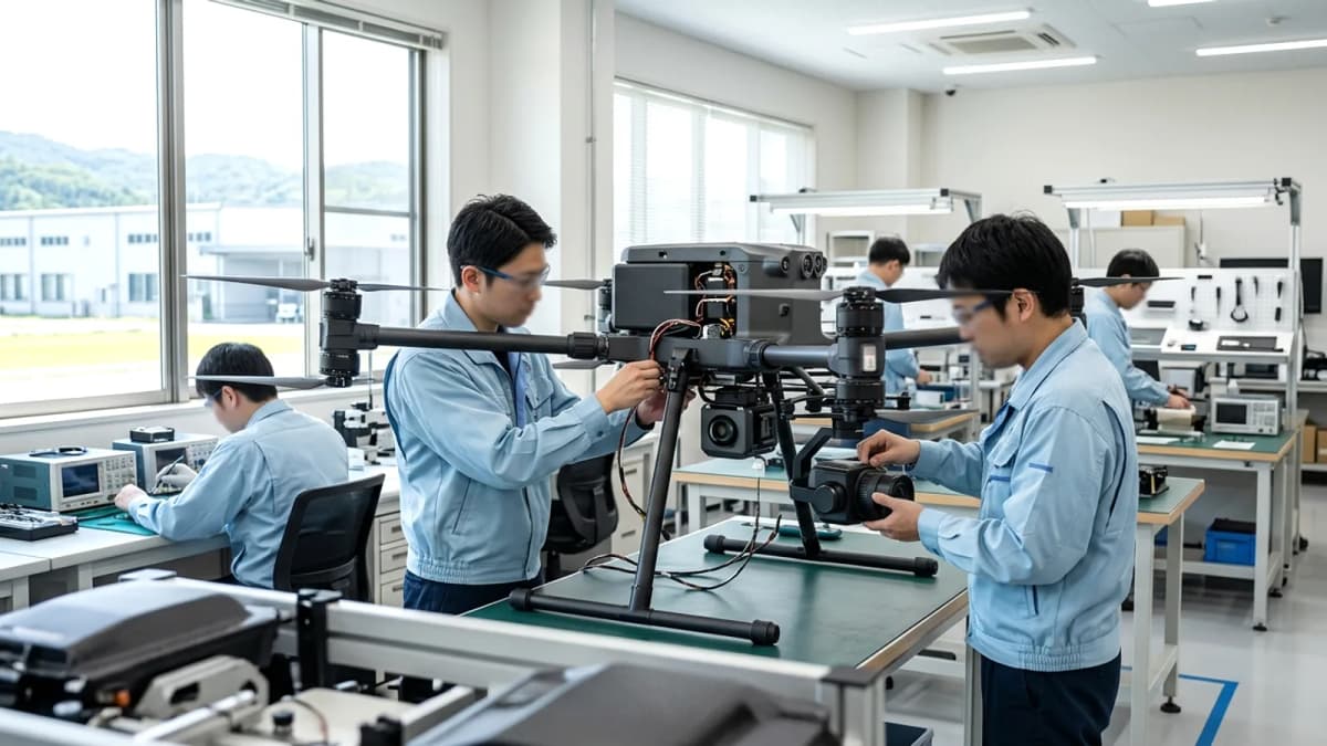 Nhật Bản tăng tốc sản xuất drone quốc phòng trong nước: Bước đi chiến lược của Terra Drone