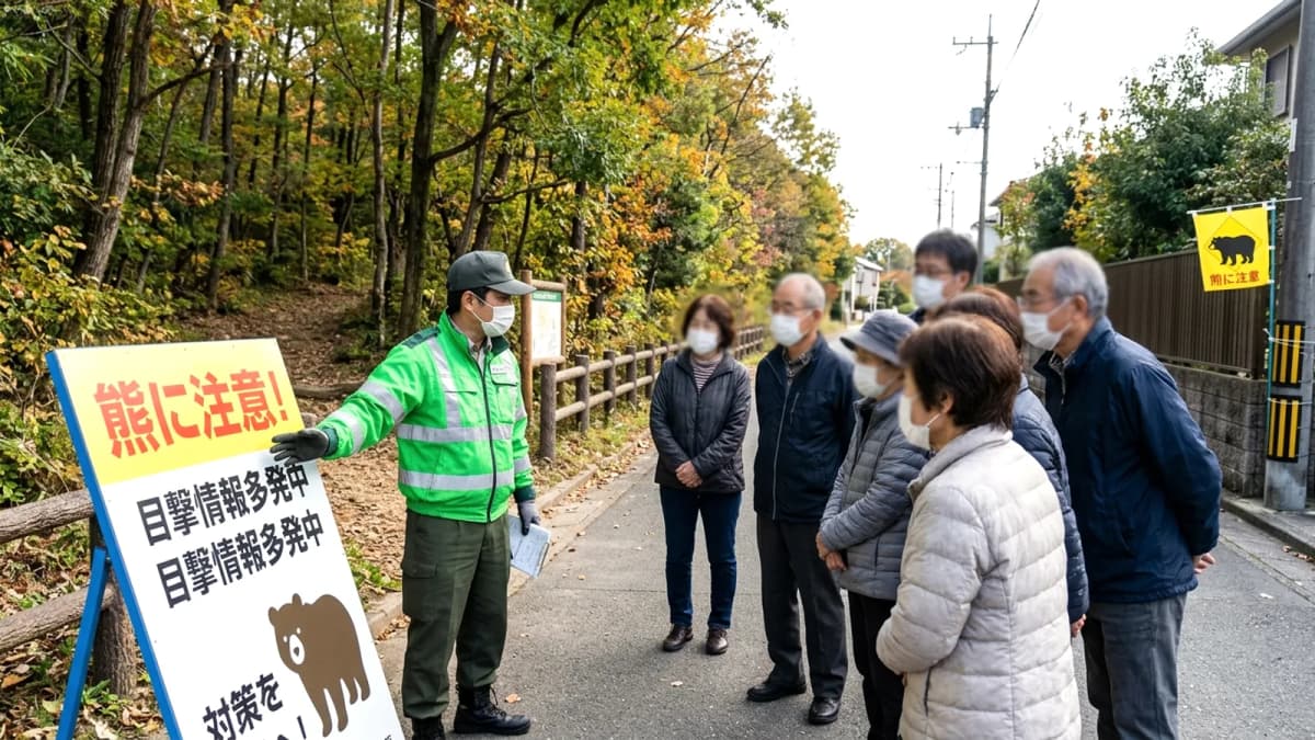Osaka: Tăng cường ứng phó khi số lượng gấu xuất hiện gia tăng