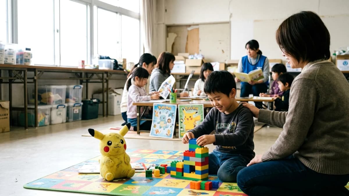 Pokémon và ý nghĩa hỗ trợ tinh thần tại các vùng thiên tai Nhật Bản