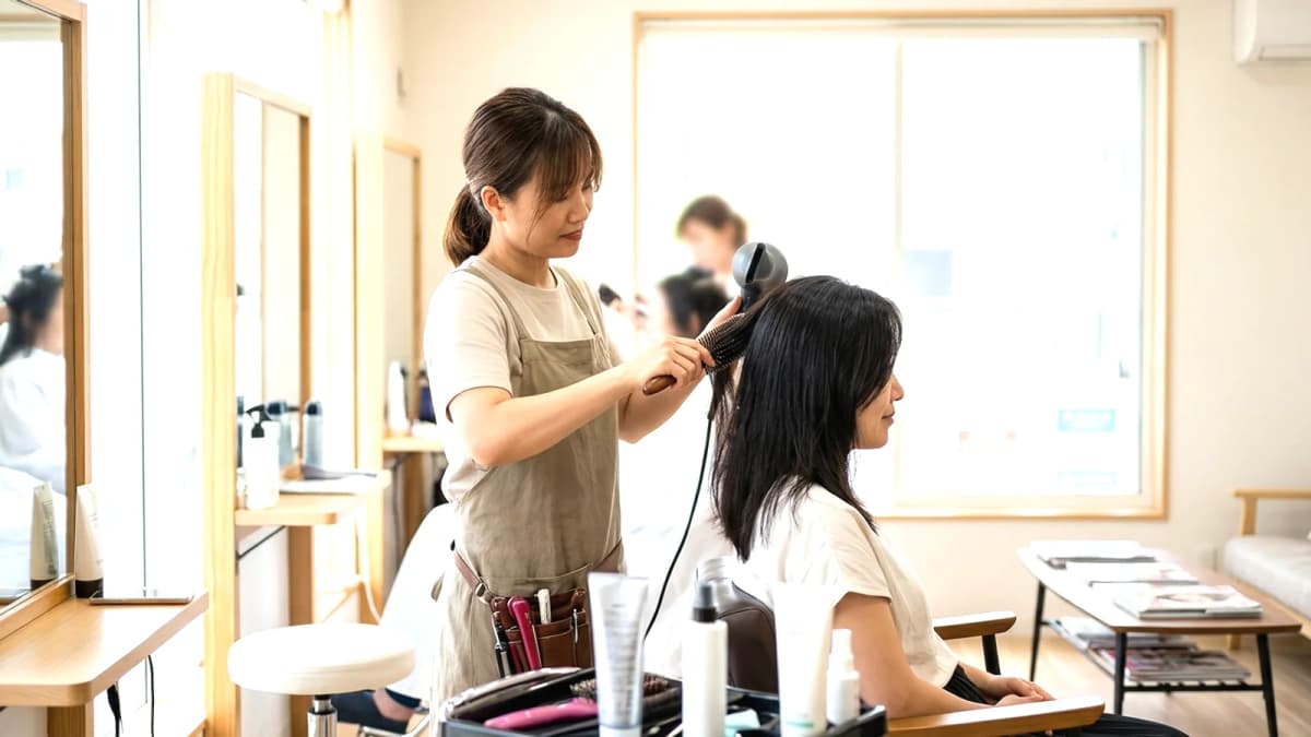 Salon tóc, làm đẹp người Việt tại Nhật