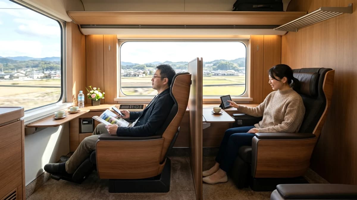 Shinkansen Nhật Bản ra mắt khoang riêng 'Supreme Class' mới: Đẳng cấp vượt Green Car