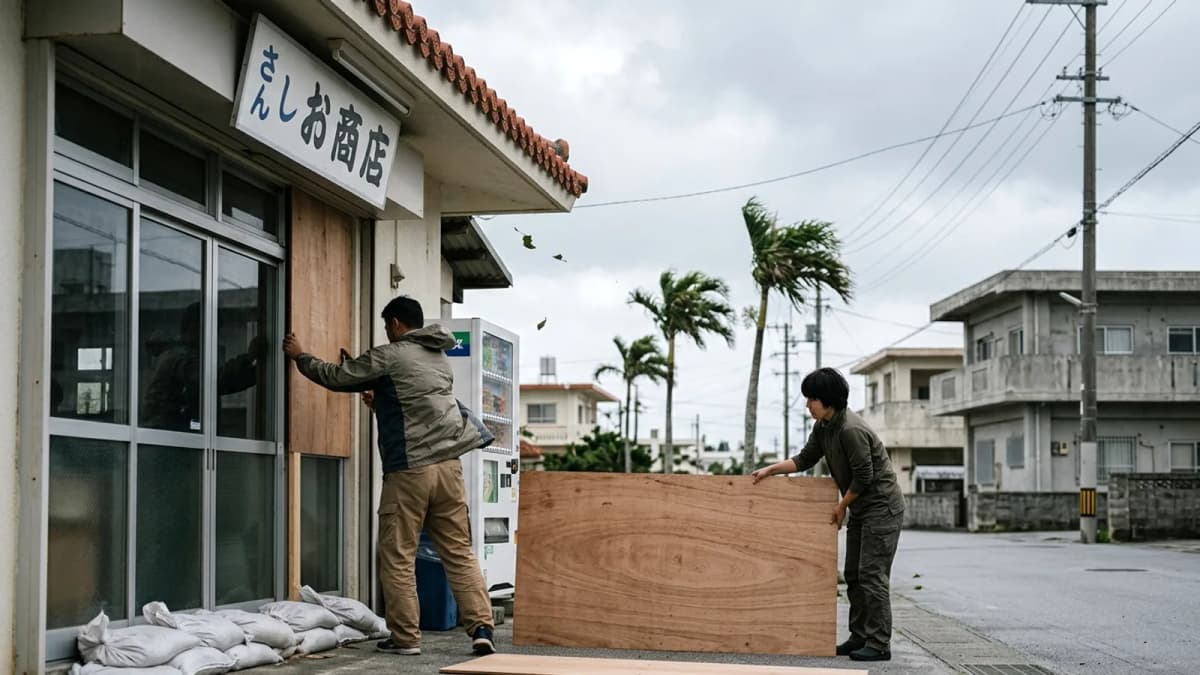 Siêu bão Bavi có thể tiến gần Okinawa cuối tuần này