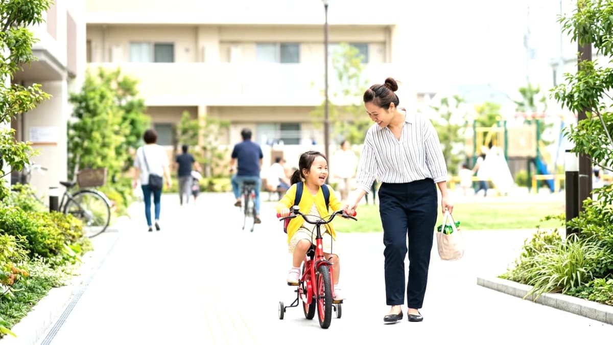 Thành phố Nhật phù hợp gia đình có con nhỏ