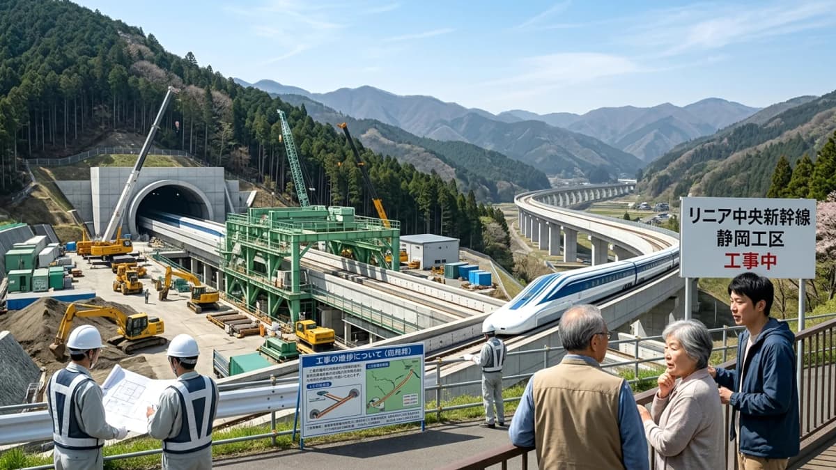 Tuyến Shinkansen Linear: Tỉnh Shizuoka chấp thuận khởi công, Aichi mong muốn sớm công bố thời gian vận hành
