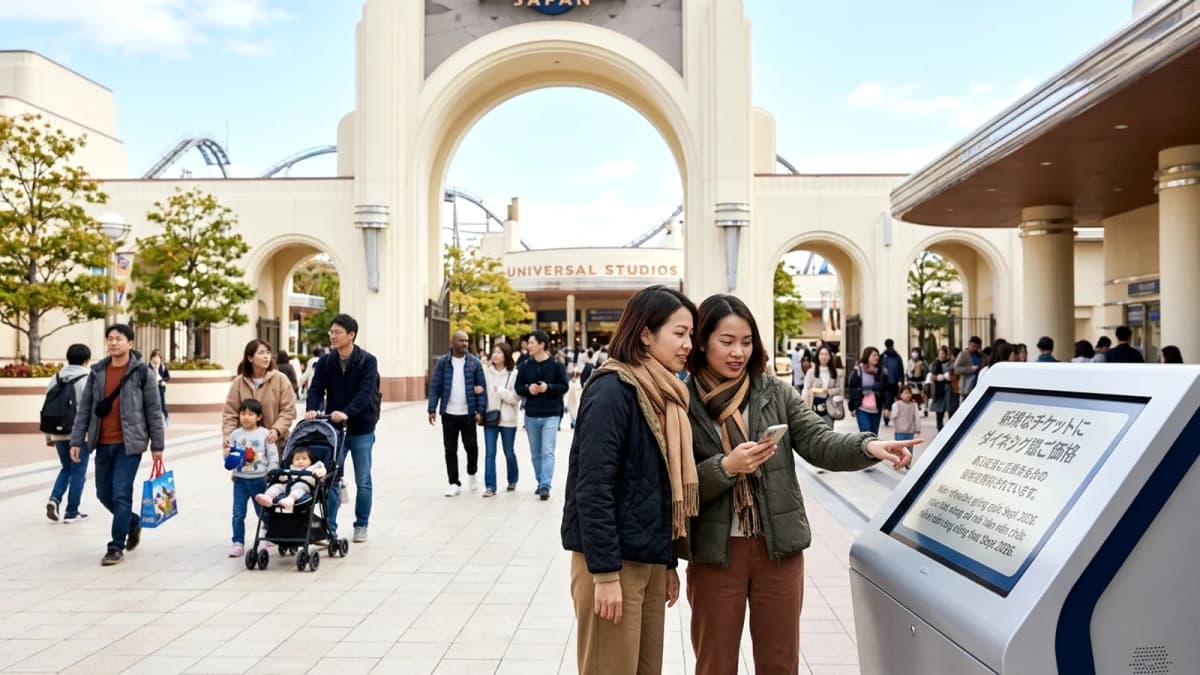 USJ Osaka: Giá vé linh hoạt áp dụng từ tháng 9/2026
