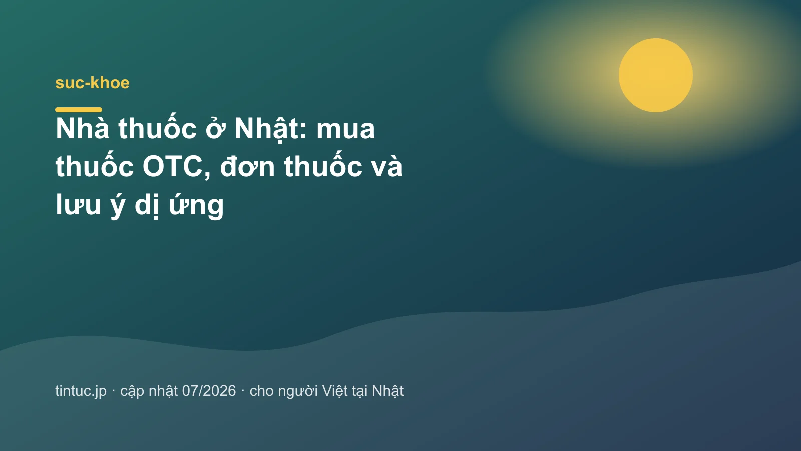 Nhà thuốc ở Nhật: mua thuốc OTC, đơn thuốc và lưu ý dị ứng